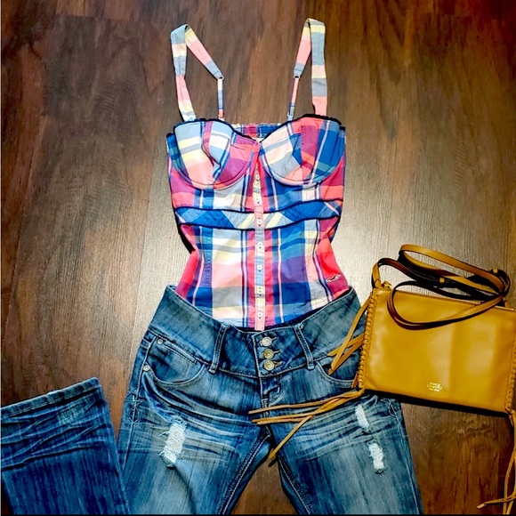 Hollister Tops - Hollister & Co. corset top